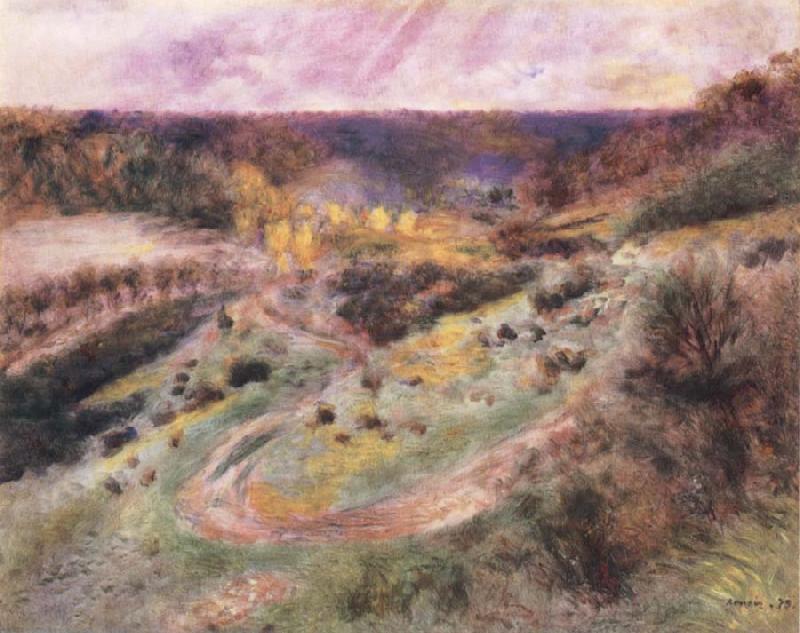 Pierre-Auguste Renoir Road at Wargemont China oil painting art